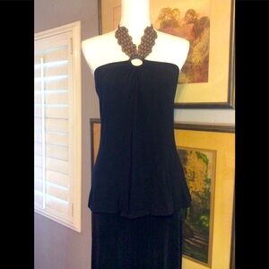 Vintage L8ter brand. Knit Halter Sz. M